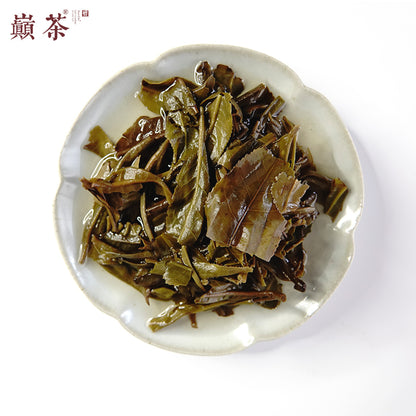 [Raw Pu-erh] 2019 MaoQu 66g Menghai pure land ancient tree mix tea