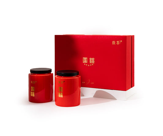 [Black Tea] 2024 GuoXi 192g(90g+90g+12g)  Menghai 300-year-old tree blended tea