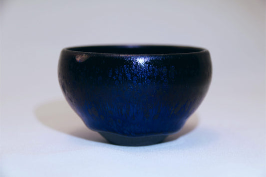 [Tea Cup] Handmade Blue and purple neon Jian Zhan teacup (1)